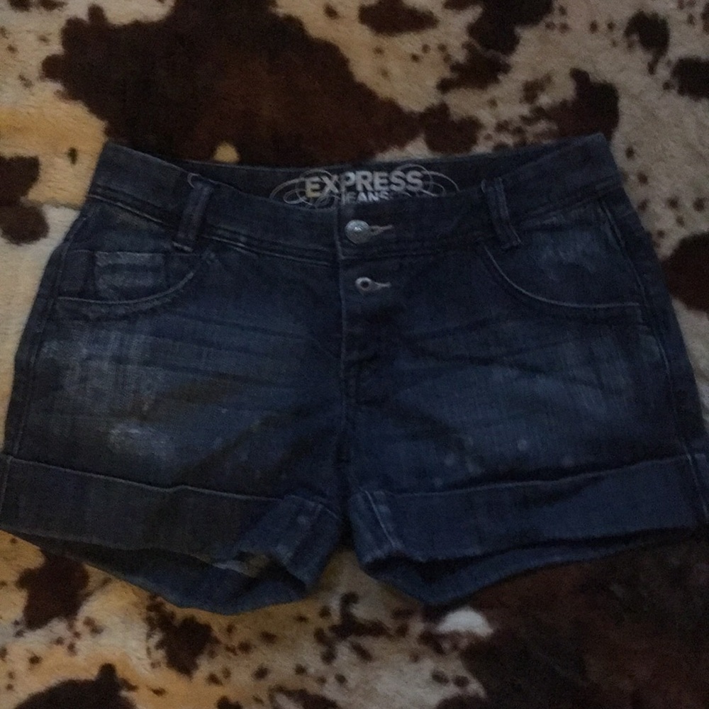 Express Denim Shorts